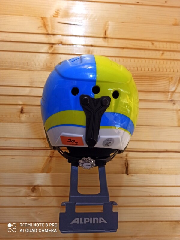 PRILBA ALPINA RACE BLUE-LIME 48-52CM
